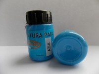 Barva na textil KOKOLO 40ml - barva azurová modrá